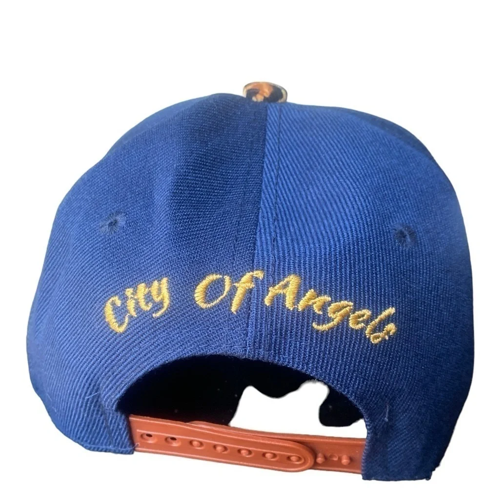 Los Angeles Snapback Acrylic Leopard Hat